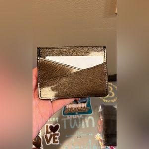 Cowhide myra card wallet